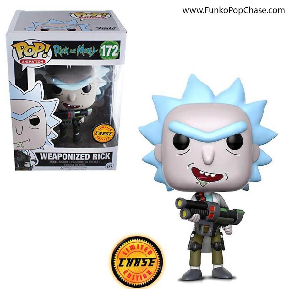 #172 Weaponized Rick Funko POP! Chase #172 Weaponized Rick Funko POP! Chase