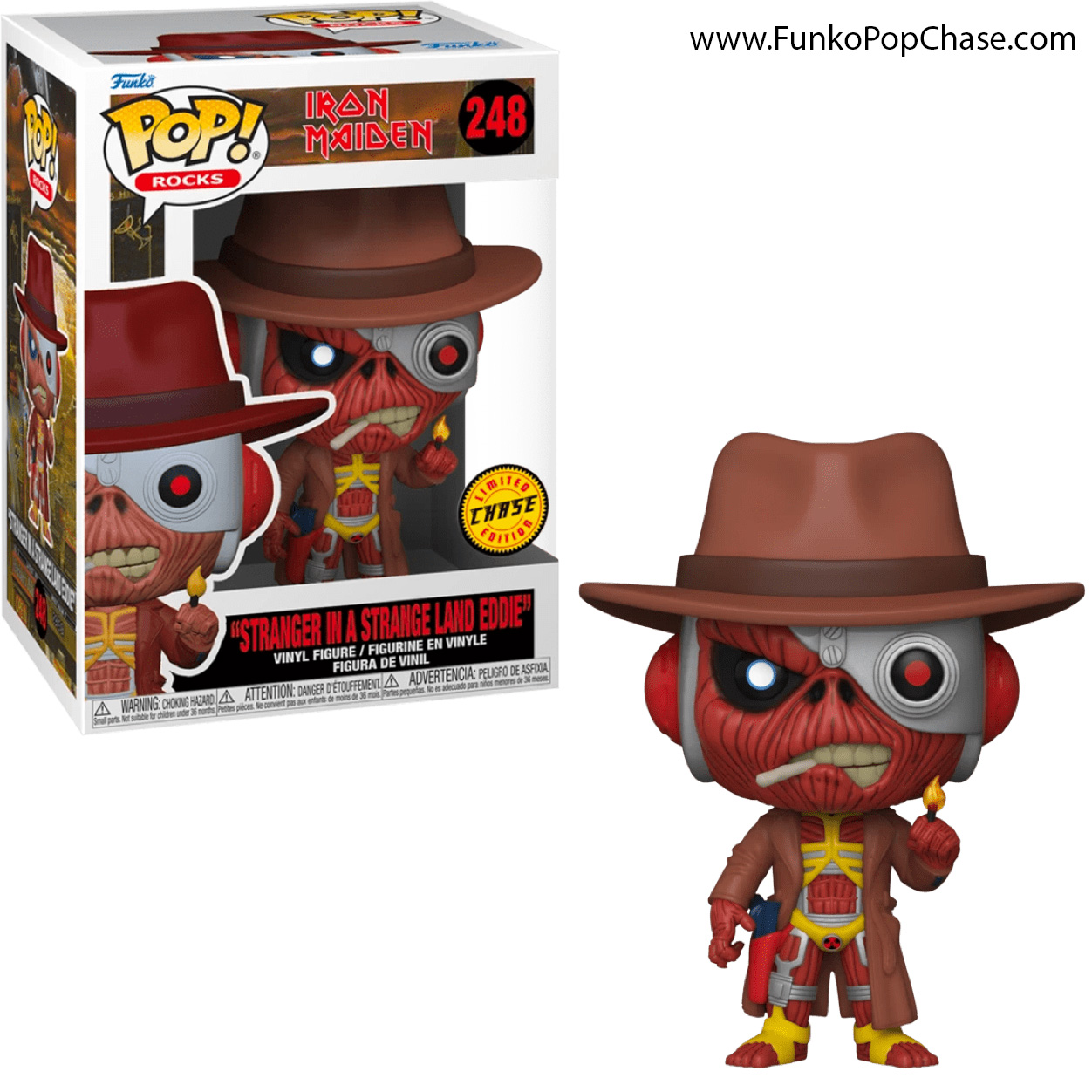 #248 Stranger in a Strange Land Eddie Funko POP! Chase