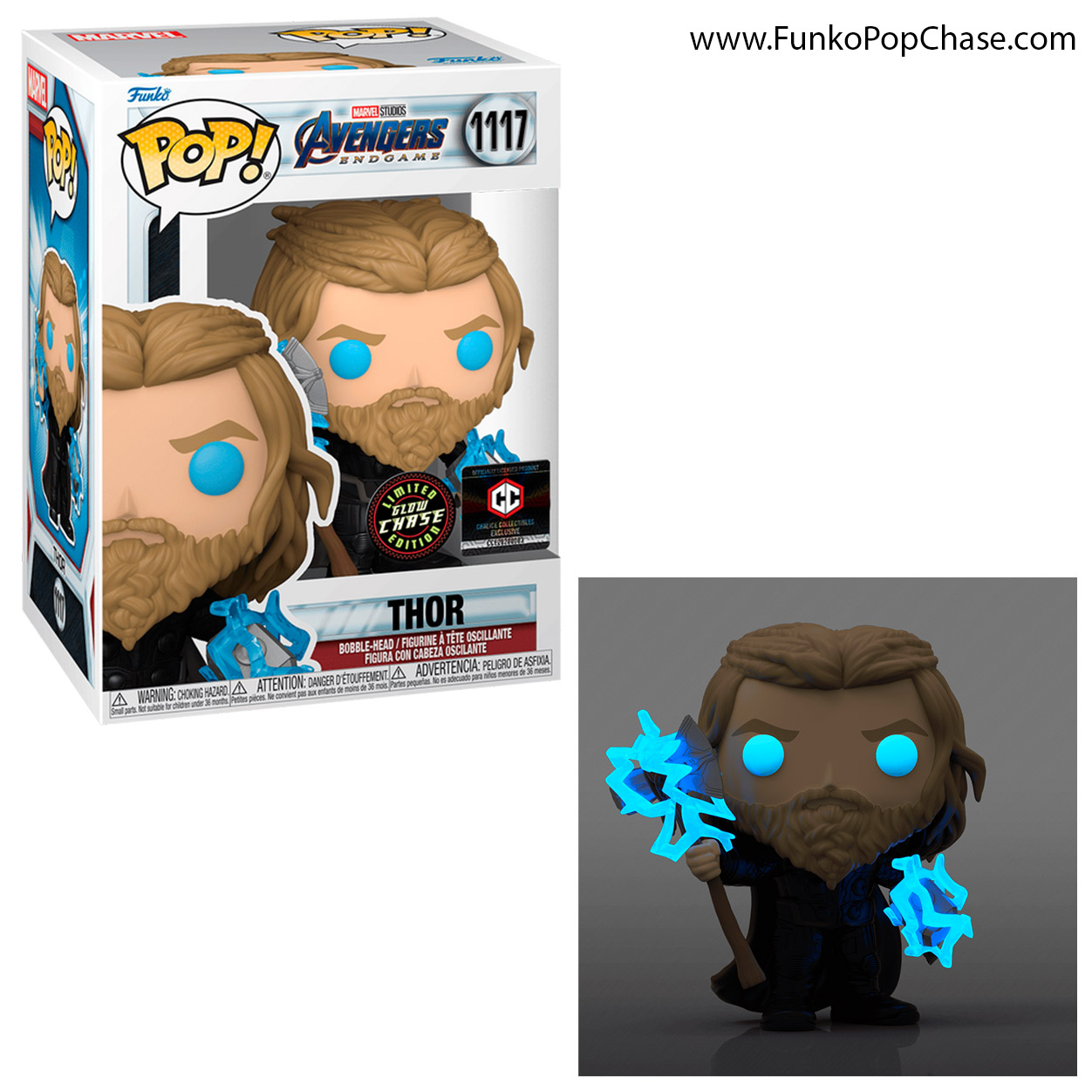 #1117 Thor Funko POP! Chase #1117 Thor Funko POP! Chase