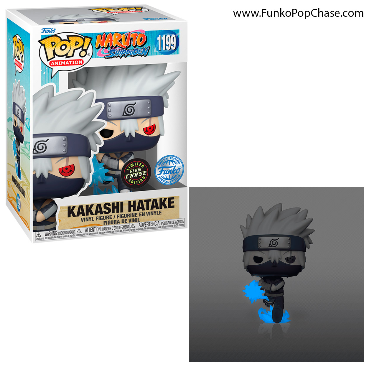 #1199 Kakashi Hatake Funko POP! Chase #1199 Kakashi Hatake Funko POP! Chase