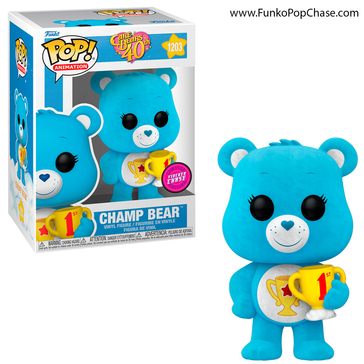 #1203 Champ Bear Funko POP! Chase