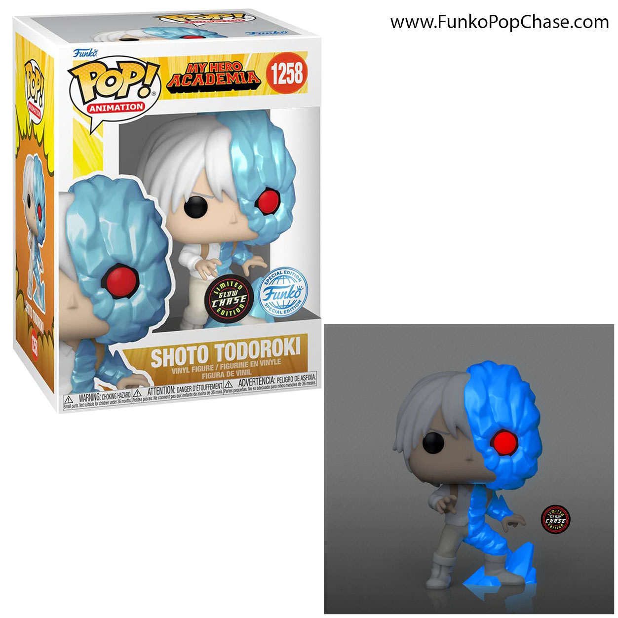#1258 Shoto Todoroki Funko POP! Chase