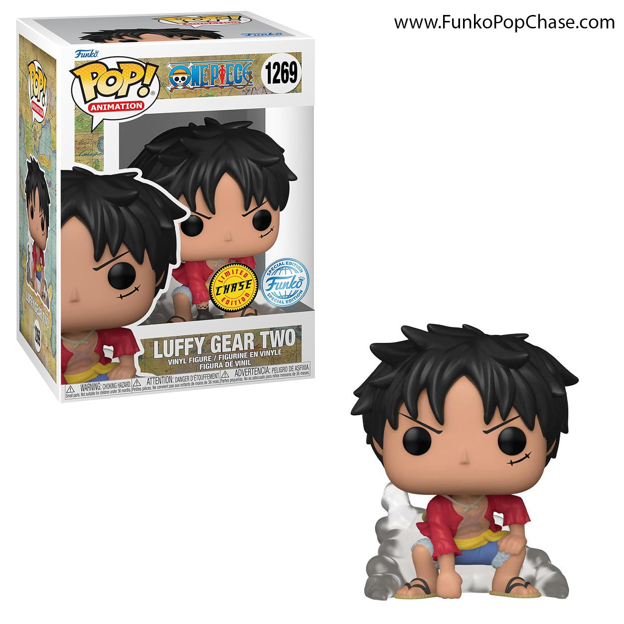 #1269 Luffy Gear Two Funko POP! Chase