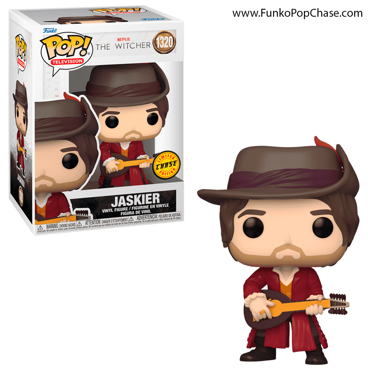 #1320 Jaskier Funko POP! Chase #1320 Jaskier Funko POP! Chase