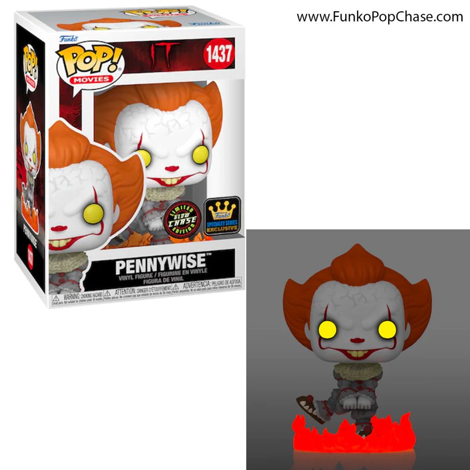 #1437 Pennywise Funko POP! Chase