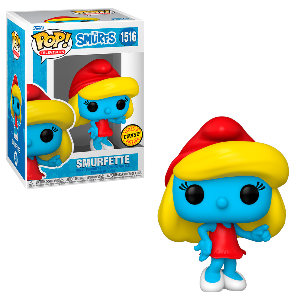 #1516 Smurfette Funko POP! Chase #1516 Smurfette Funko POP! Chase