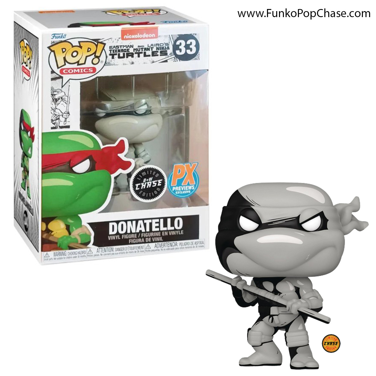 #33 Donatello Chase Funko POP! Chase #33 Donatello Chase Funko POP! Chase