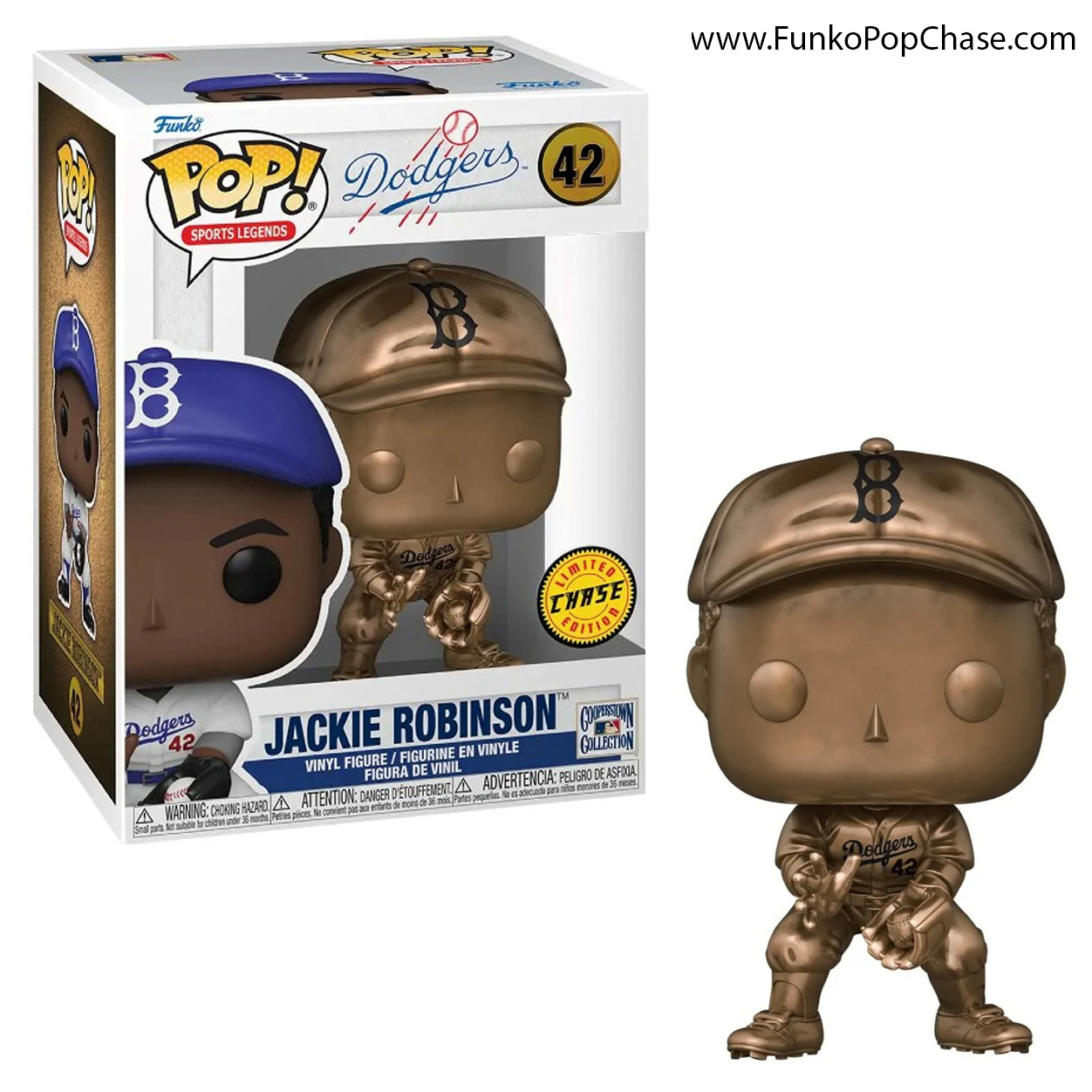 #42 Jackie Robinson Funko POP! Chase