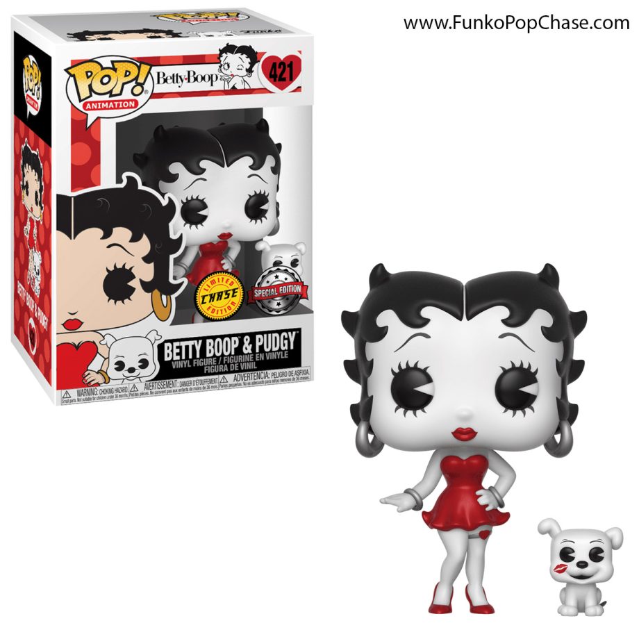 #421 Betty Boop Pudgy Funko POP! Chase #421 Betty Boop Pudgy Funko POP! Chase