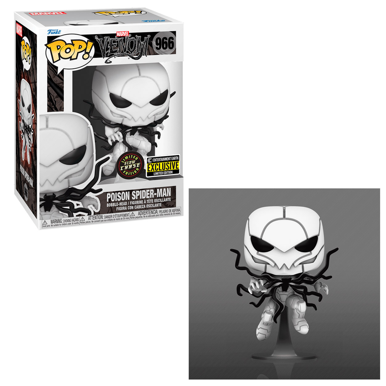 966 Poison Spider Man Funko POP! Chase