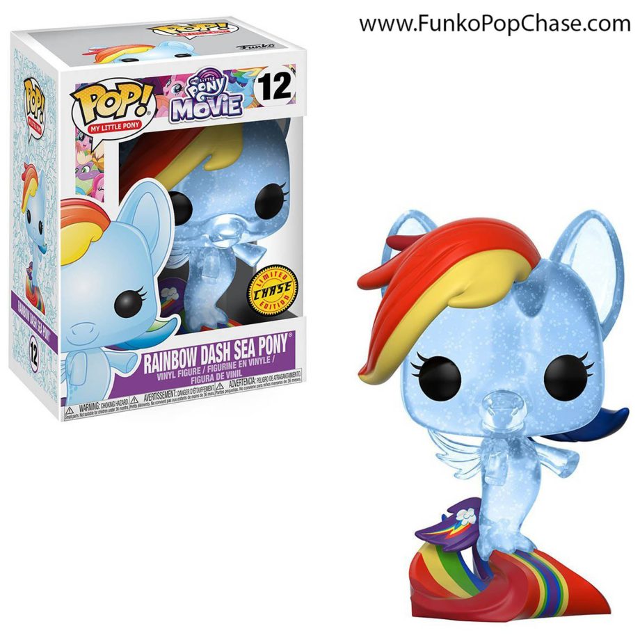 #12 Rainbow Dash Sea Pony Funko POP! Chase #12 Rainbow Dash Sea Pony Funko POP! Chase