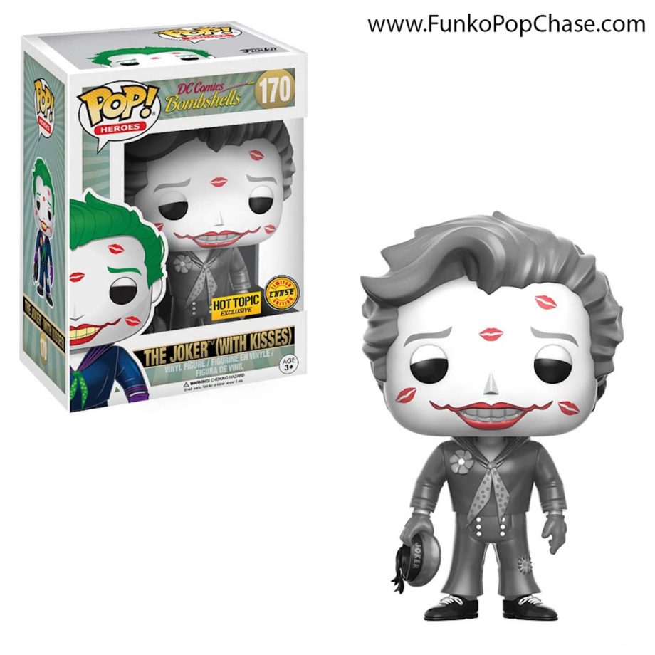 #170 The Joker (with kisses) Funko POP! Chase