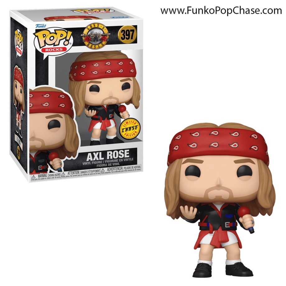 #397 Axl Rose Funko POP! Chase