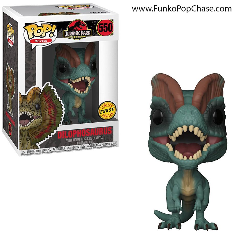 #550 Dilophosaurus Funko POP! Chase #550 Dilophosaurus Funko POP! Chase