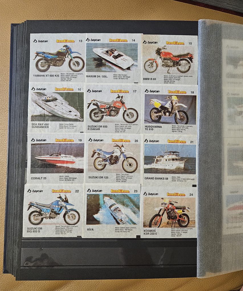 BomBiBom Series #7 boats & moto #1-50