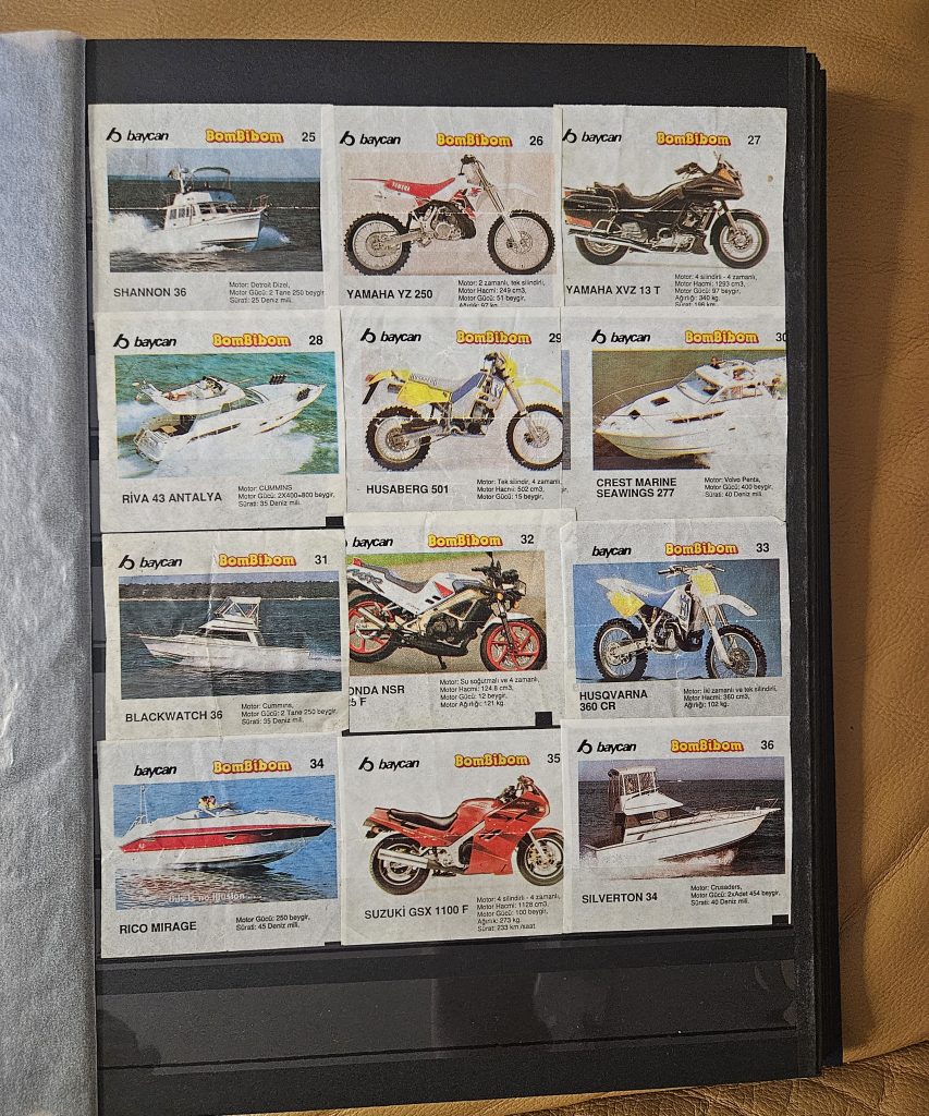 BomBiBom Series #7 boats & moto #1-50