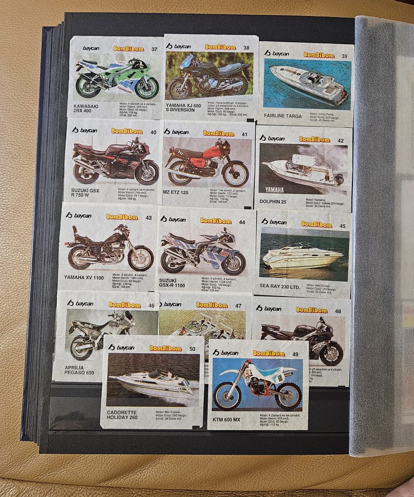 BomBiBom Series #7 boats & moto #1-50