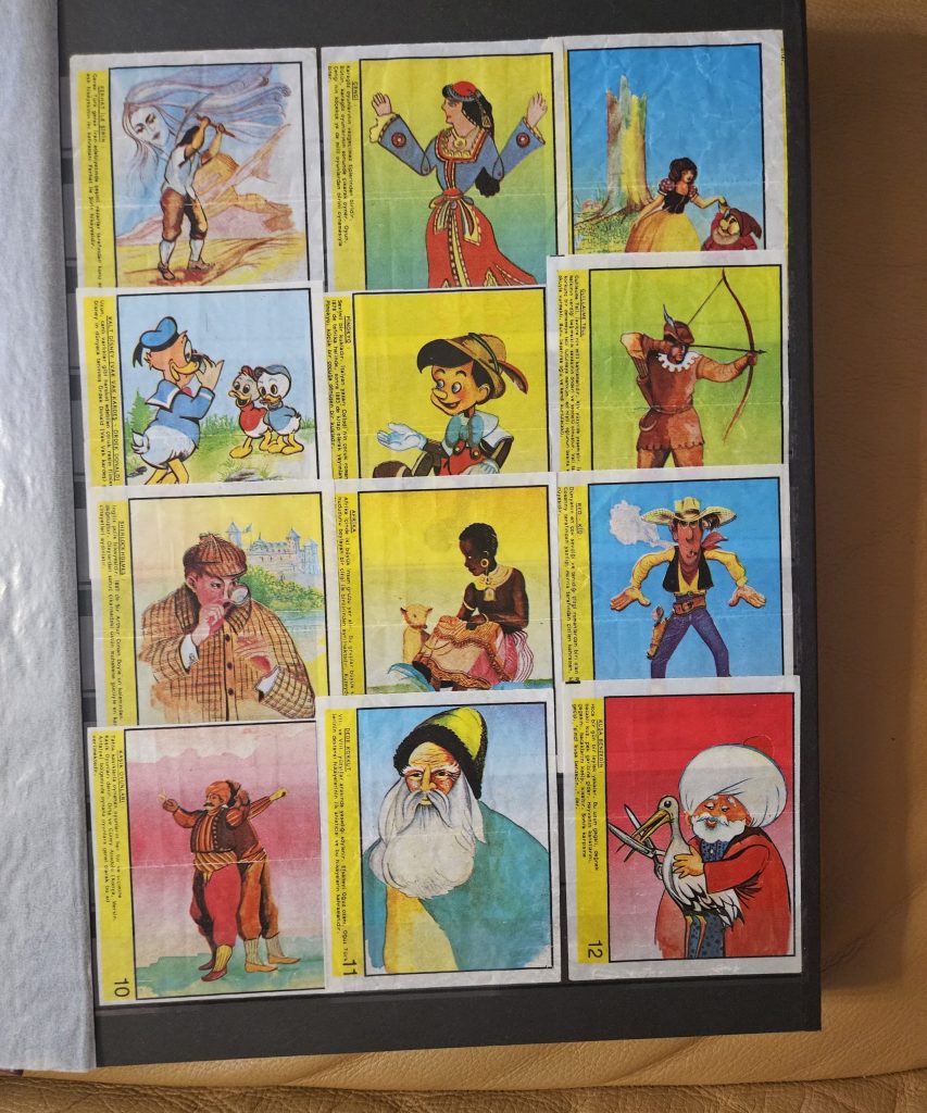 Cola 2 (#1-70) Gum Wrappes