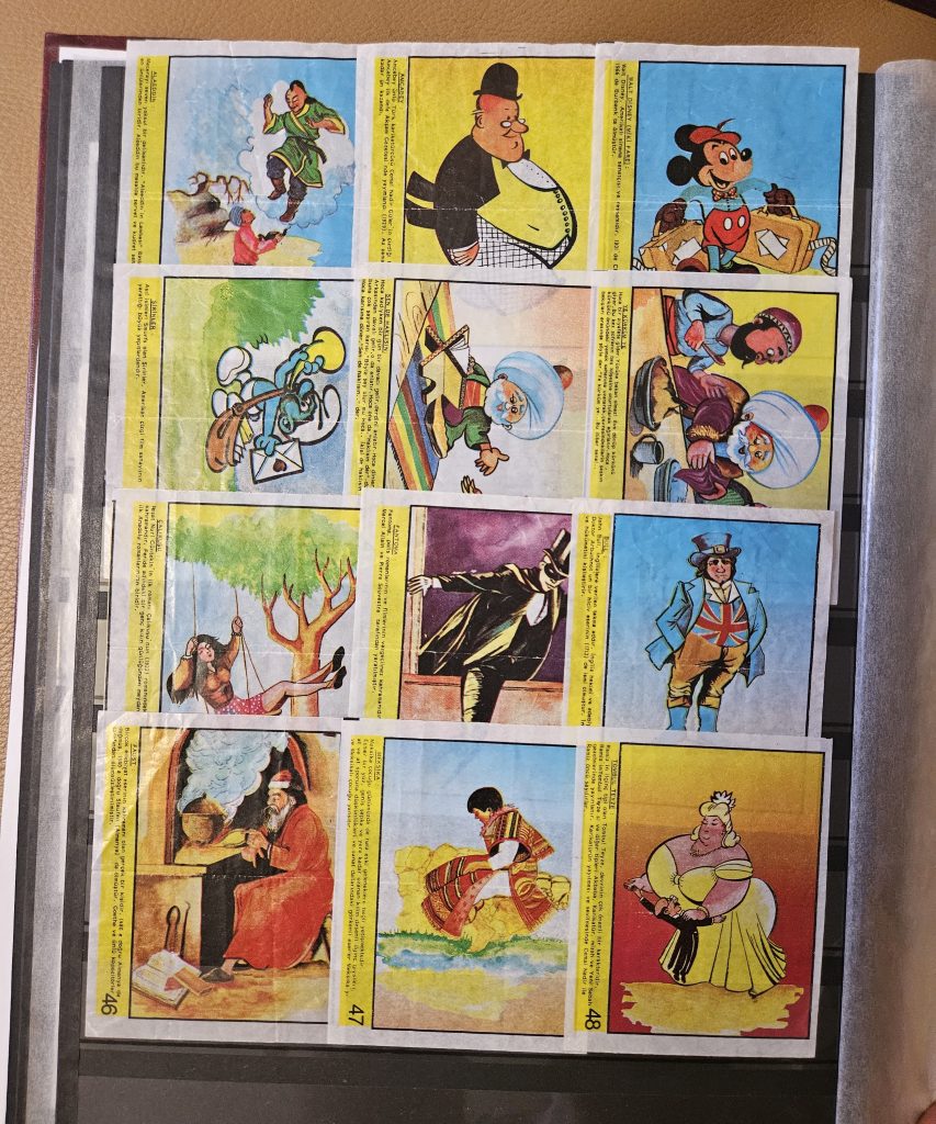 Cola 2 (#1-70) Gum Wrappes