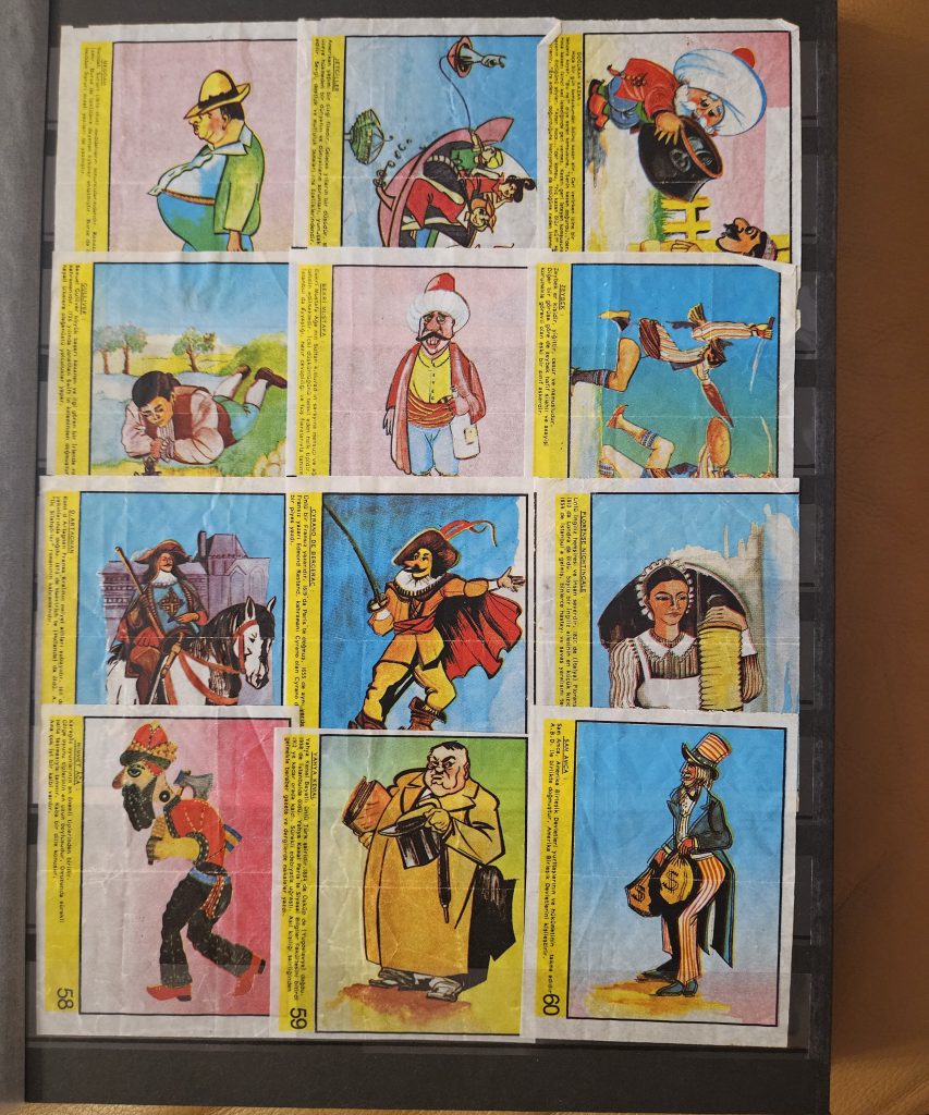 Cola 2 (#1-70) Gum Wrappes