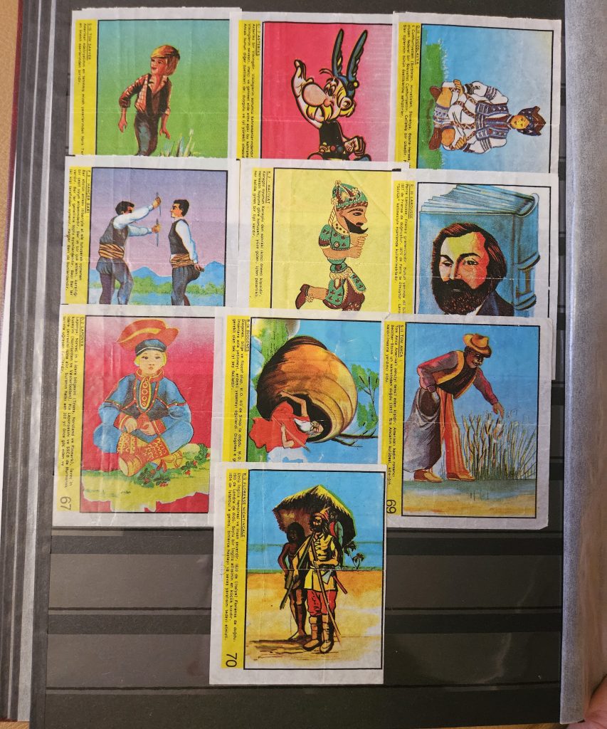 Cola 2 (#1-70) Gum Wrappes