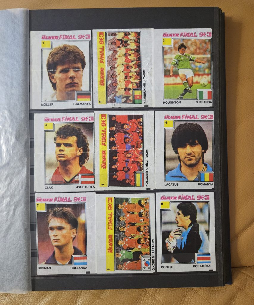 Final 90 (#1-70) Gum Wrappers