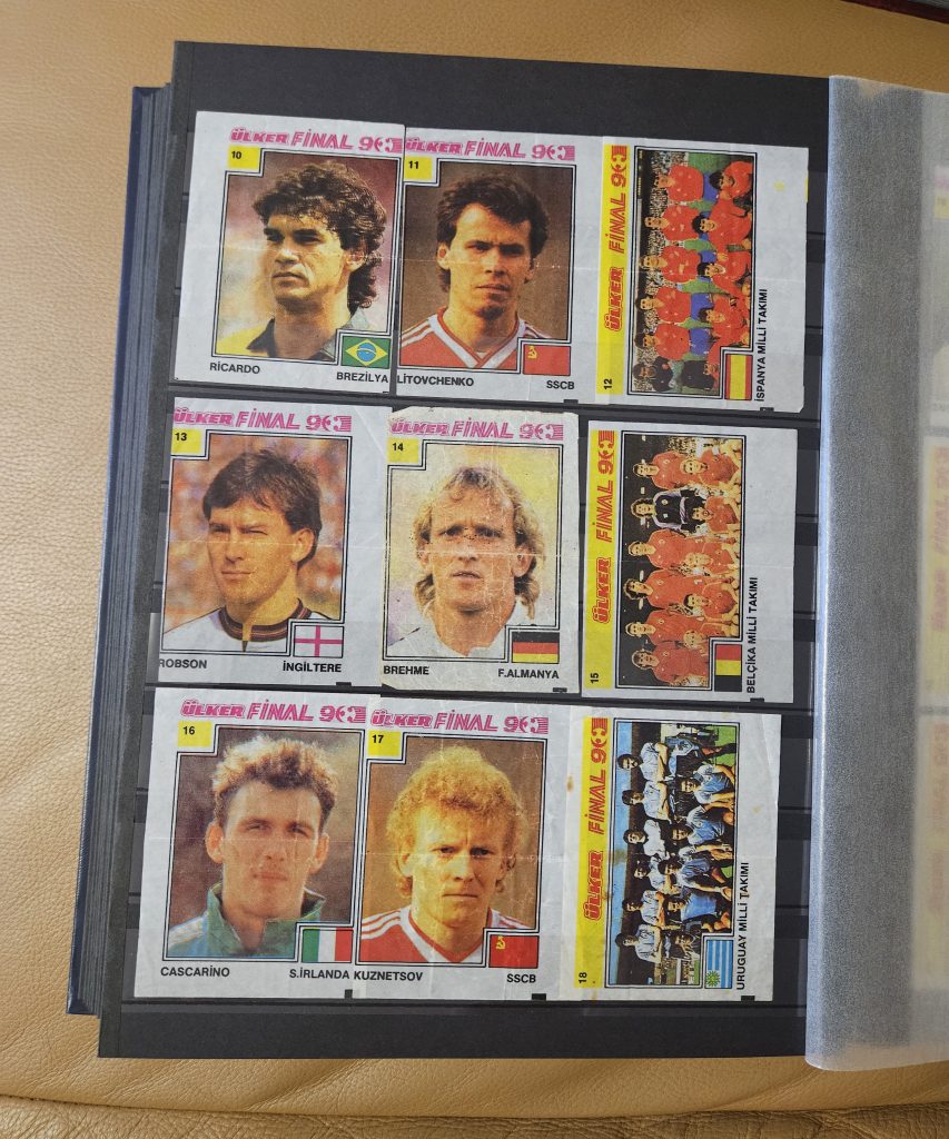 Final 90 (#1-70) Gum Wrappers