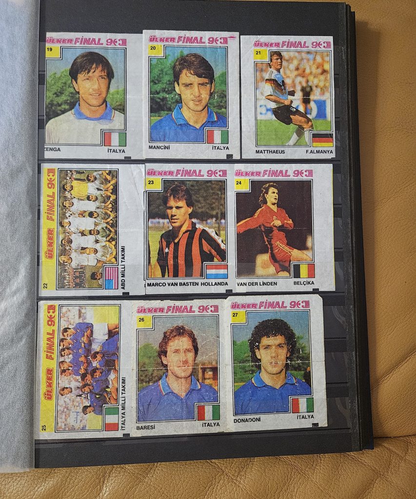 Final 90 (#1-70) Gum Wrappers