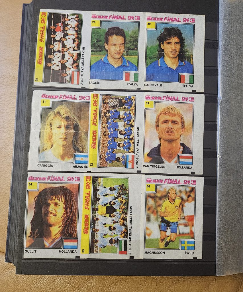 Final 90 (#1-70) Gum Wrappers