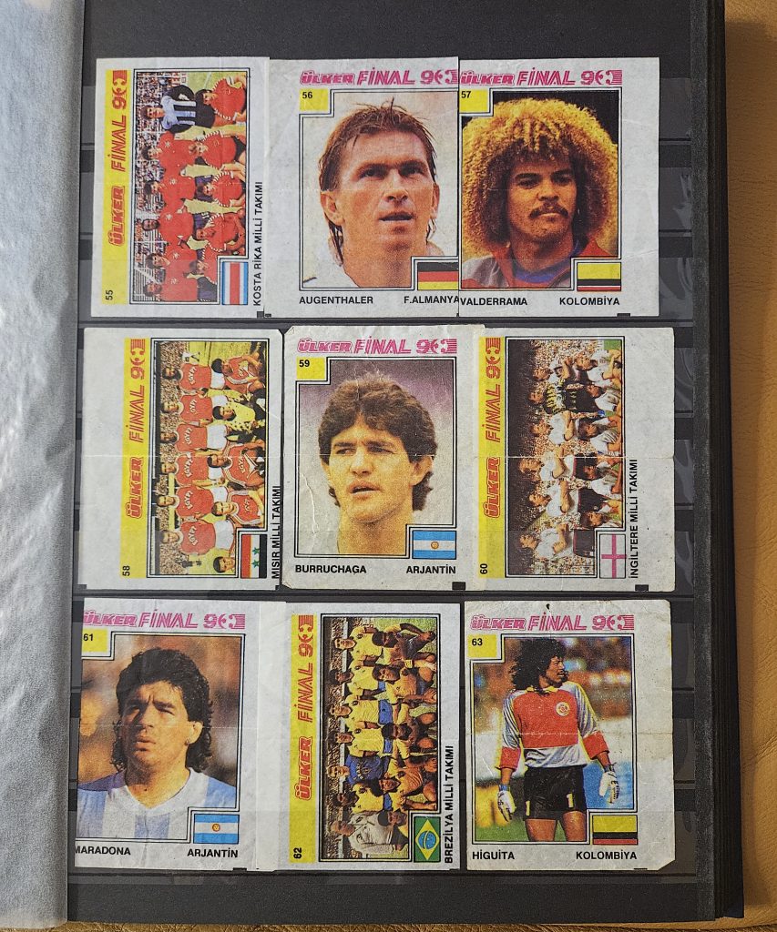 Final 90 (#1-70) Gum Wrappers