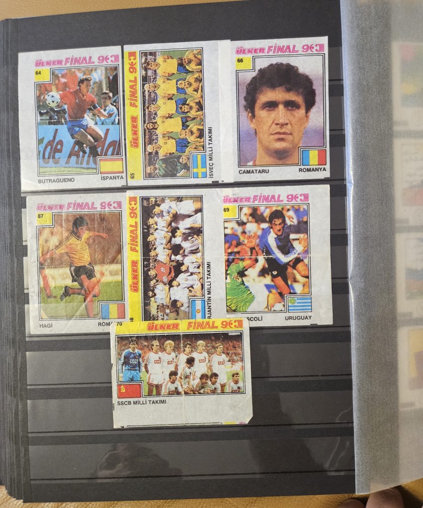 Final 90 (#1-70) Gum Wrappers